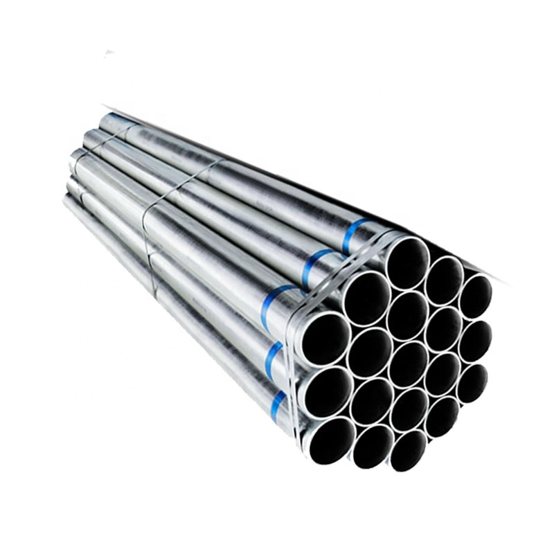 Carbon Steel Seamless Pipe Line ASTM A106 A36 BS 1387 Ms Galvanized Hollow Section Steel Pipe Welded Steel Square Round Steel Pipe