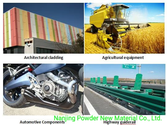 Excellent Chemical Resistance SGS Certified Outdoor Polyester Powder Coating for Oil Gas Pipeline