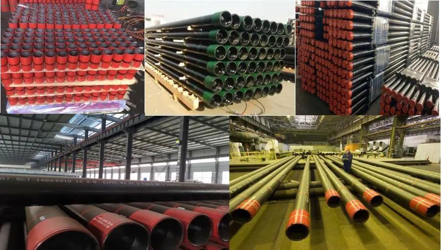 Oil and Gas Well Casing Tube API 5CT N80 K55 OCTG Casing Tubing and Drill Pipe