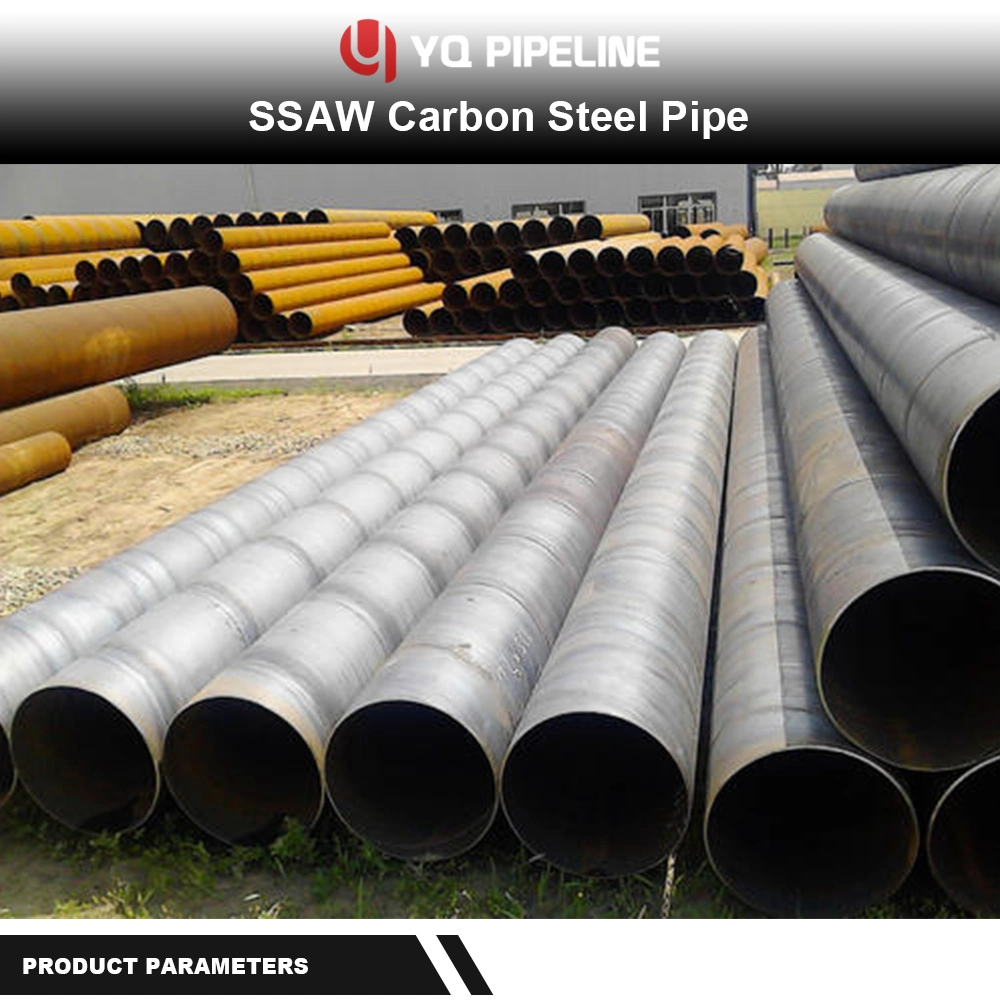 Factory Supply API 5L X-65 Psl2 Spiral Weld Tube SSAW LSAW ERW Carbon Steel Line Pipe