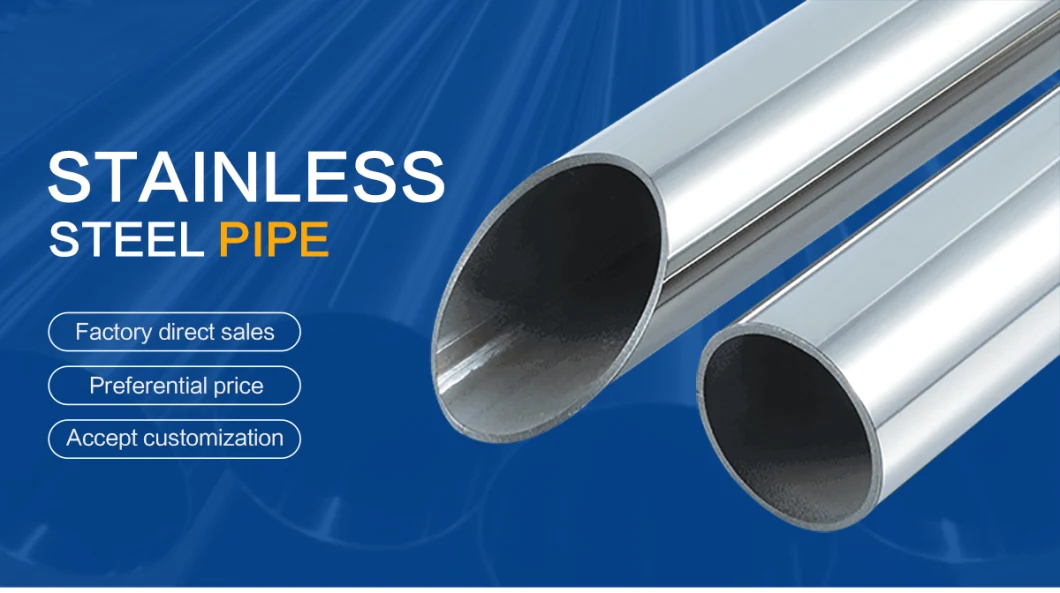 201 202 304 316 310 410 409 430 Ss Hollow Tube 40mm Stainless Steel Pipe for High-Temperature and Anti General Corrosive