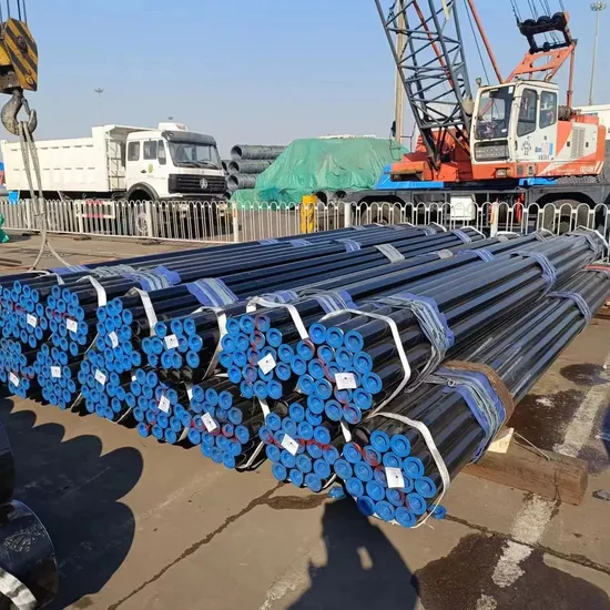 Welded Round Steel Pipe for Mechanical and General Engineering E355 Q390c Gr. 65 1.0060 St52 1.0580 St6sp Steel Pipe