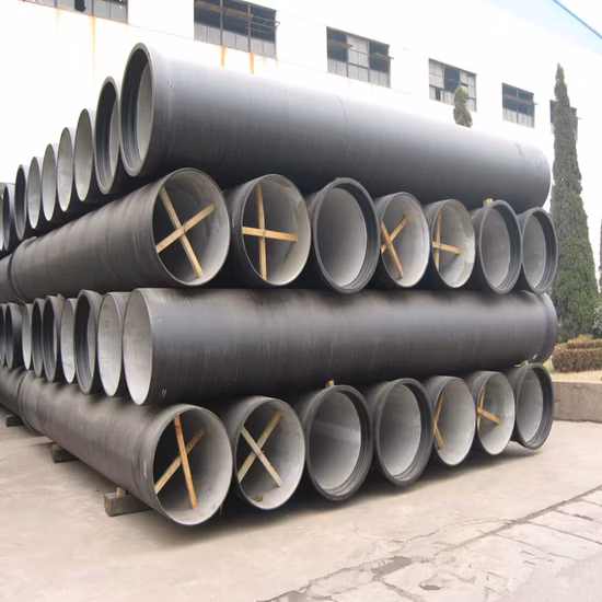 China Supplier Best Price C40 C30 C25 K Cast Iron Pipelines Ductile Cast Iron Pipes with Cement Lining