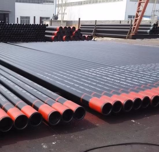 API 5CT J55 K55 N80 L80 T95 P110 Seamless Carbon Steel Oil Casing Pipe and Tubing OCTG